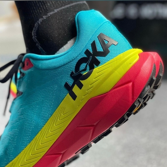 Hoka One One Men's Trainers Tecton X Lace-Up Low-Top Running Sneakers Size 10 - Picture 5 of 11